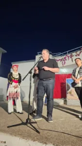 Ο Σβόλης στην εκδήλωση του Συλλόγου στα Αραχωβίτικα