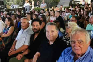 Ο Σβόλης στην εκδήλωση του Συλλόγου στα Αραχωβίτικα