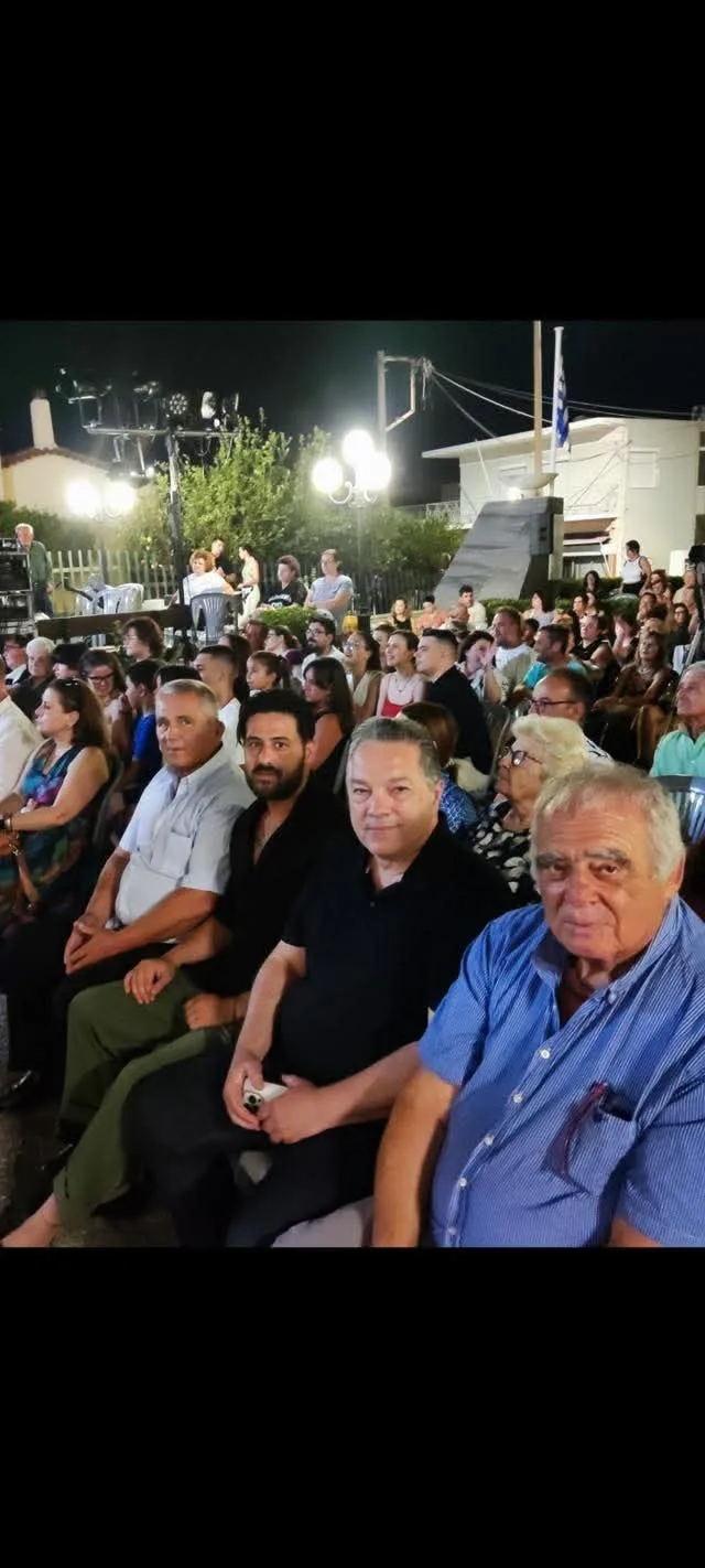 Ο Σβόλης στην εκδήλωση του Συλλόγου στα Αραχωβίτικα