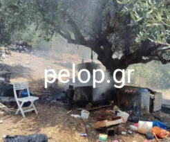 Πάτρα: Η φωτιά, οι κότες και η παρ' ολίγον έκρηξη στην Αρόη ΦΩΤΟ ΝΤΟΚΟΥΜΕΝΤΟ