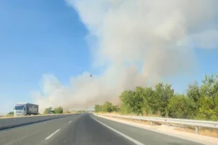 Θεσσαλονίκη: Μεγαλώνει το μέτωπο της πυρκαγιάς στη θέση Μαυροράχη στην Άσσηρο ΦΩΤΟ, ΒΙΝΤΕΟ