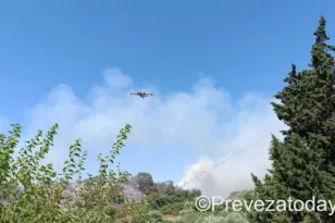 Μονολίθι Πρέβεζας: Οριοθετήθηκε η φωτιά, ΦΩΤΟ, ΒΙΝΤΕΟ