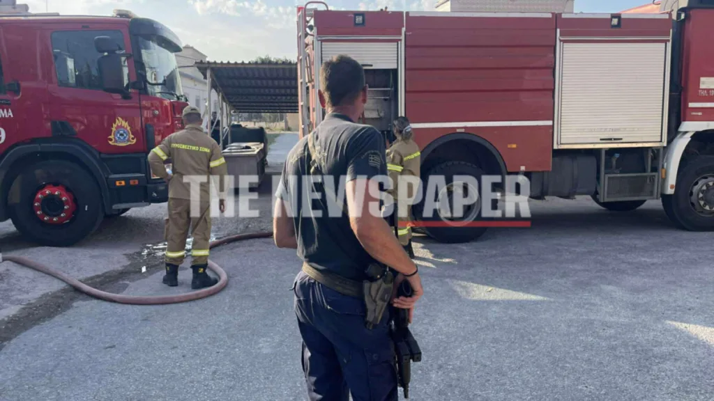 Φωτιά στις φυλακές Βόλου: Τέσσερα άτομα με αναπνευστικά προβλήματα στο νοσοκομείο ΦΩΤΟ