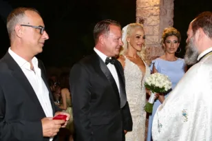 Ο Απόστολος Λύτρας παντρεύτηκε τη Θεοδώρα Παπαδοπούλου