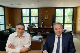 Στο γραφείο του Χρίστου Δήμα ο Κώστας Σβόλης – Τι συζήτησαν