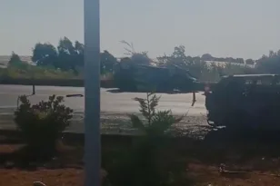 Πατρών-Πύργου: Αυτοκίνητο «έπεσε» από φορτηγό!