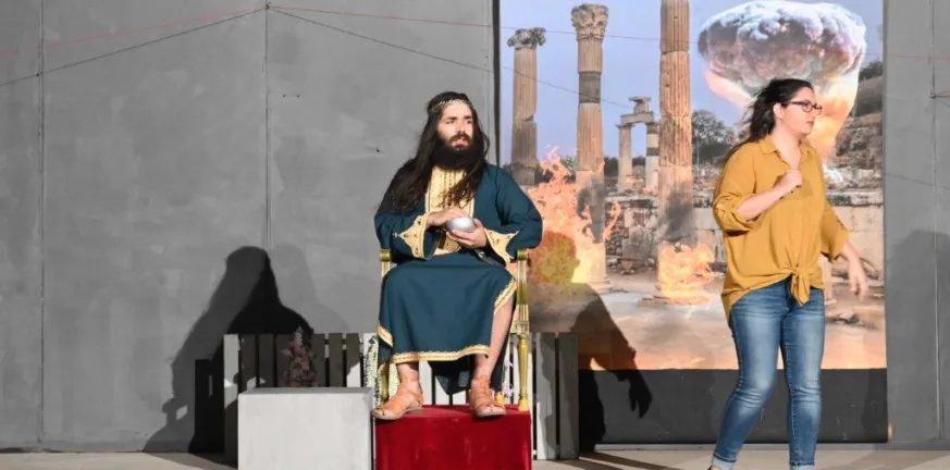Πάτρα: Με «Ηρόστρατο» συνεχίστηκε το Φεστιβάλ Ερασιτεχνικού Θεάτρου Πάτρα: Με «Ηρόστρατο» συνεχίστηκε το Φεστιβάλ Ερασιτεχνικού Θεάτρου