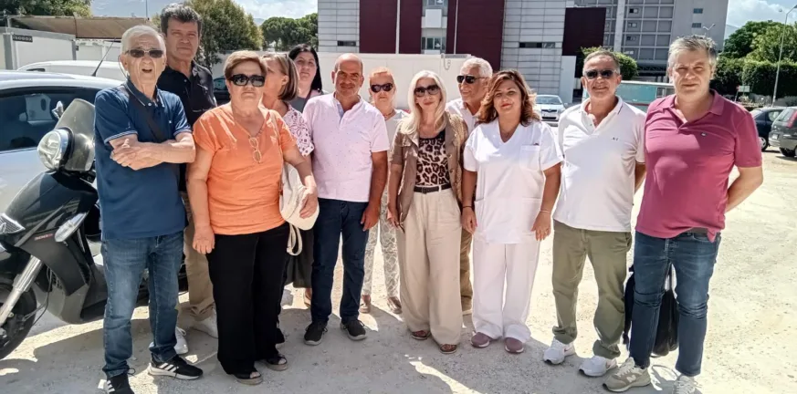 Πάτρα: Επίσκεψη από κλιμάκιο του Κινήματος Δημοκρατίας στον «Αγ. Ανδρέα» Πάτρα: Επίσκεψη από κλιμάκιο του Κινήματος Δημοκρατίας στον «Αγ. Ανδρέα»