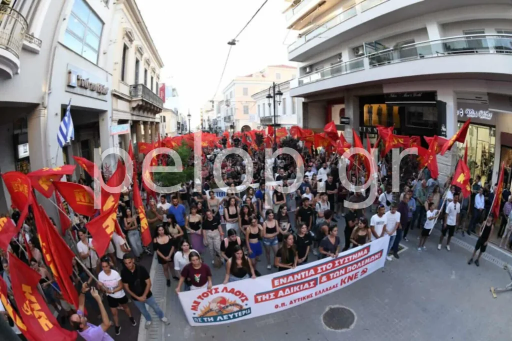 Κουτσούμπας από Πάτρα: «Η αγανάκτηση και η ανησυχία να γίνουν συμμετοχή και δράση στον αγώνα με το ΚΚΕ» ΦΩΤΟ