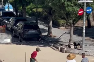 Μετά από …880 μέρες αποκαταστάθηκε το οδόστρωμα στην Πλατεία Αγ. Γεωργίου