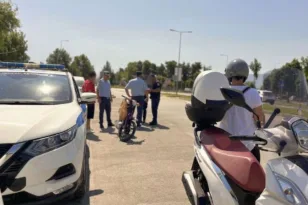 Μέτρα της Τροχαίας στους δρόμους της Πάτρας: Θεαματική η χρήση κράνους