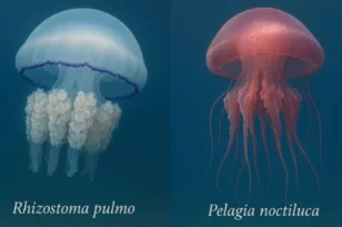 Μετά τις μωβ, ήρθαν και οι γαλάζιες μέδουσες στην Ελλάδα