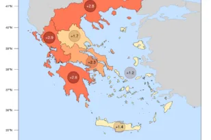 Ο Ιούνιος του 2025 ο δεύτερος θερμότερος μήνας από το 2010 στην Ελλάδα: Πόσο έφτασε η θερμοκρασία στη Δυτική Ελλάδα ΦΩΤΟ