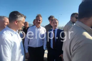 Πατρών-Πύργου: Σε λίγη ώρα τα εγκαίνια από τον Πρωθυπουργό, στο σημείο ο Μητσοτάκης-Δήμας ΦΩΤΟ-ΒΙΝΤΕΟ