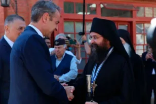 Διήμερη επίσκεψη Μητσοτάκη στο Άγιον Όρος: «Στηρίζω την πνευματική σας αποστολή»