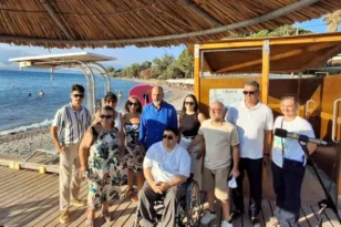 Περιφέρεια: Εκδηλώσεις ευαισθητοποίησης για τη διασφάλιση της προσβασιμότητας στη θάλασσα, χωρίς αποκλεισμούς ΦΩΤΟ