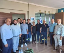 ΠΑΣΟΚ Αχαΐας: Επίσκεψη κλιμακίου στην Πυροσβεστική, τα θέματα που συζητήθηκαν ΦΩΤΟ