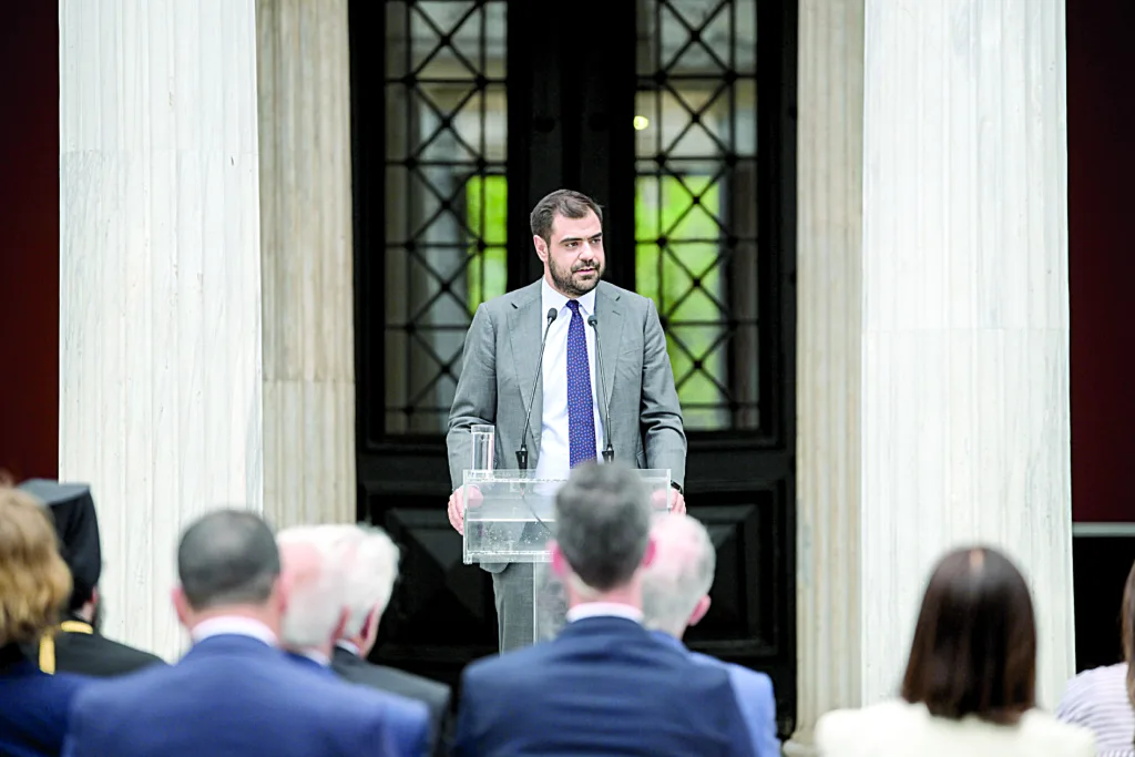 Ιδεοληψίες δεν θα φρενάρουν την πρόοδο του τόπου: Ο κυβερνητικός εκπρόσωπος Παύλος Μαρινάκης στην «Π» Ιδεοληψίες δεν θα φρενάρουν την πρόοδο του τόπου: Ο κυβερνητικός εκπρόσωπος Παύλος Μαρινάκης στην «Π»