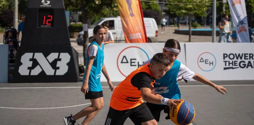 Το ΔΕΗ 3x3 Street Basketball ρίχνει αυλαία στη Σπάρτη