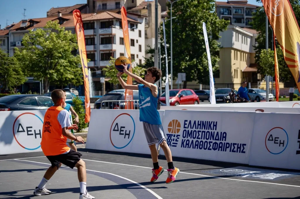 Το ΔΕΗ 3x3 Street Basketball ρίχνει αυλαία στη Σπάρτη