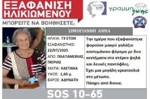 Πλαταμώνας: Άδοξο τέλος για τη γυναίκα που αγνοούταν – Είχε χαθεί από το εξοχικό της