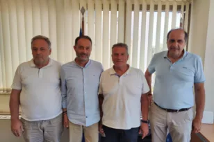 Εμπορικός: Συνάντηση της νέας διοίκησης με τον Διευθυντή Τελωνείου Πατρών