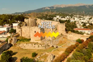 Πάτρα: Το «σπιράλ» του Ψωμά έδειξε το δρόμο - Έξυπνη προβολή της πόλης σε Μπάρι, Ναντ και Λιλ