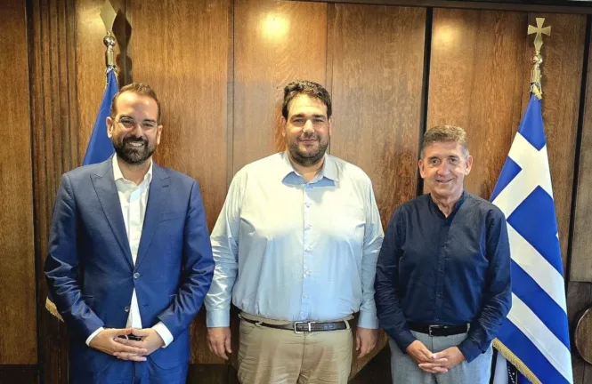 Φαρμάκης και Αλεξόπουλος στον υπουργό Εσωτερικών Θ. Λιβάνιο - Ποια θέματα έθεσαν Φαρμάκης και Αλεξόπουλος στον υπουργό Εσωτερικών Θ. Λιβάνιο - Ποια θέματα έθεσαν