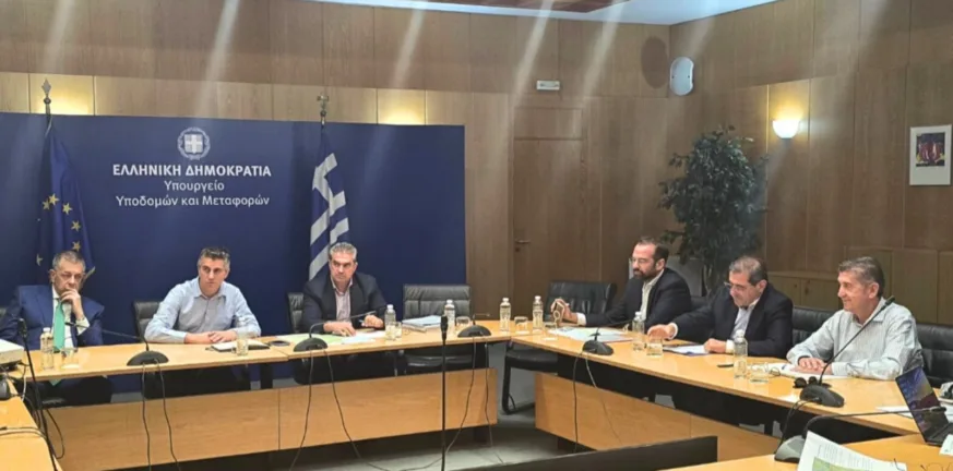 Σύσκεψη Περιφερειάρχη και Δημάρχων στο Υπουργείο Υποδομών εν όψει της παράδοσης των πρώτων 65 χλμ της Πατρών- Πύργου Σύσκεψη Περιφερειάρχη και Δημάρχων στο Υπουργείο Υποδομών εν όψει της παράδοσης των πρώτων 65 χλμ της Πατρών- Πύργου