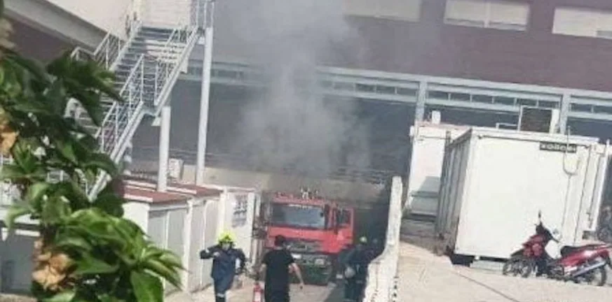 Πάτρα: Από εκεί ξεκίνησε η φωτιά στο Νοσοκομείο Άγιος Ανδρέας ΦΩΤΟ,ΒΙΝΤΕΟ