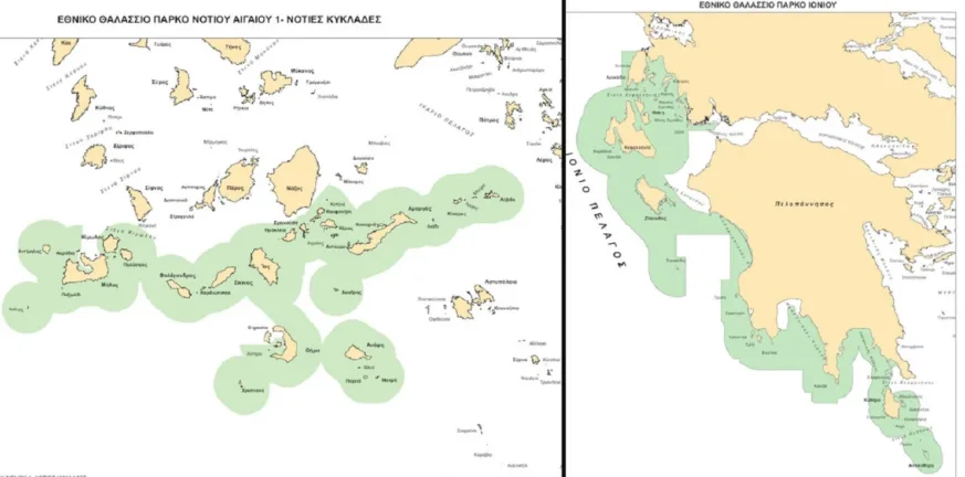 Σε ποιες περιοχές απλώνονται τα νέα Εθνικά Θαλάσσια Πάρκα: Οι χάρτες και η διαβούλευση έως τον Σεπτέμβριο
