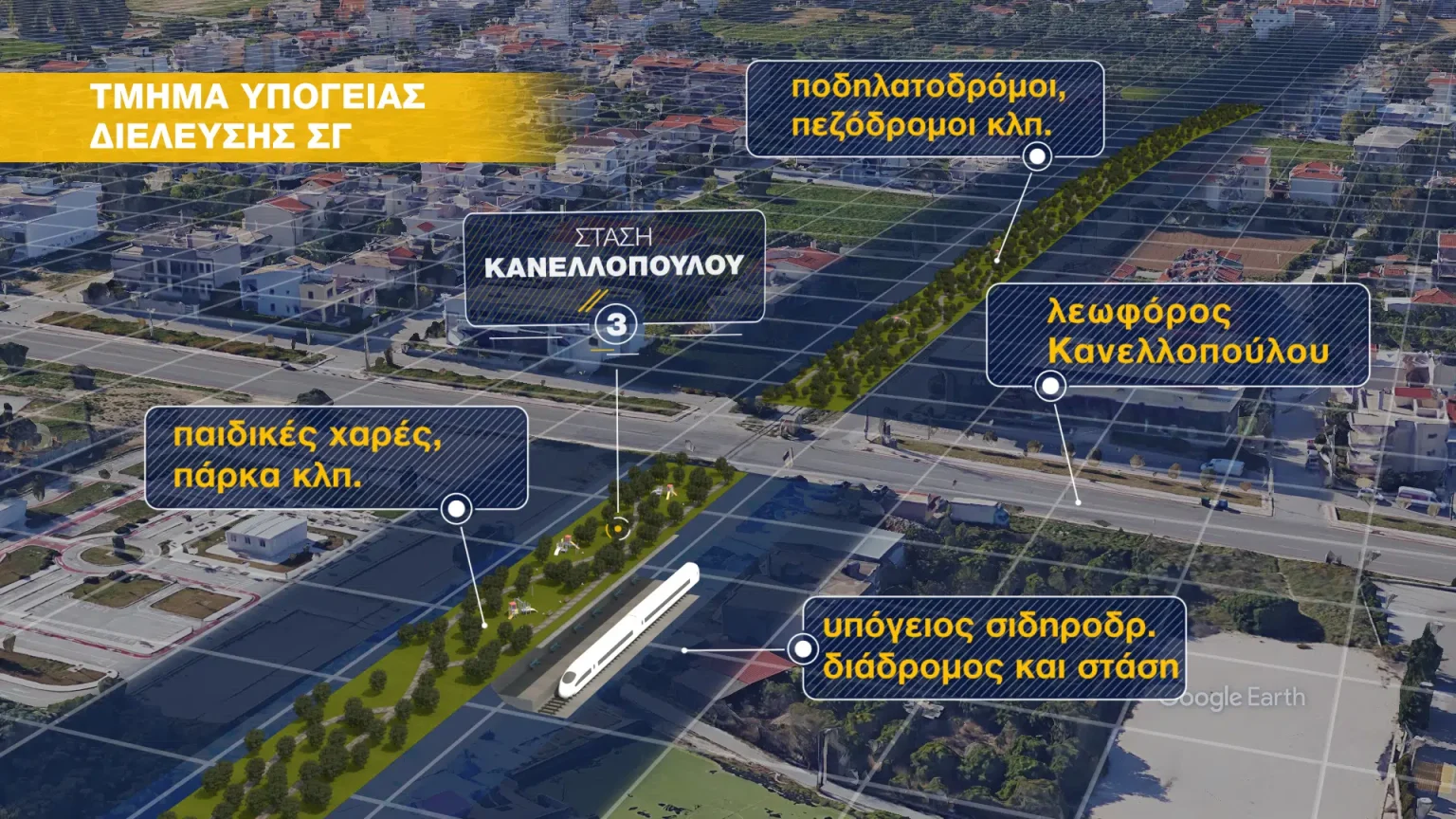 Πάτρα - Τρένο: Γιατί δεν εγκρίθηκε η υπογειοποίηση, εξηγεί ο Ευρωπαίος Επίτροπος Απόστολος Τζιτζικώστας