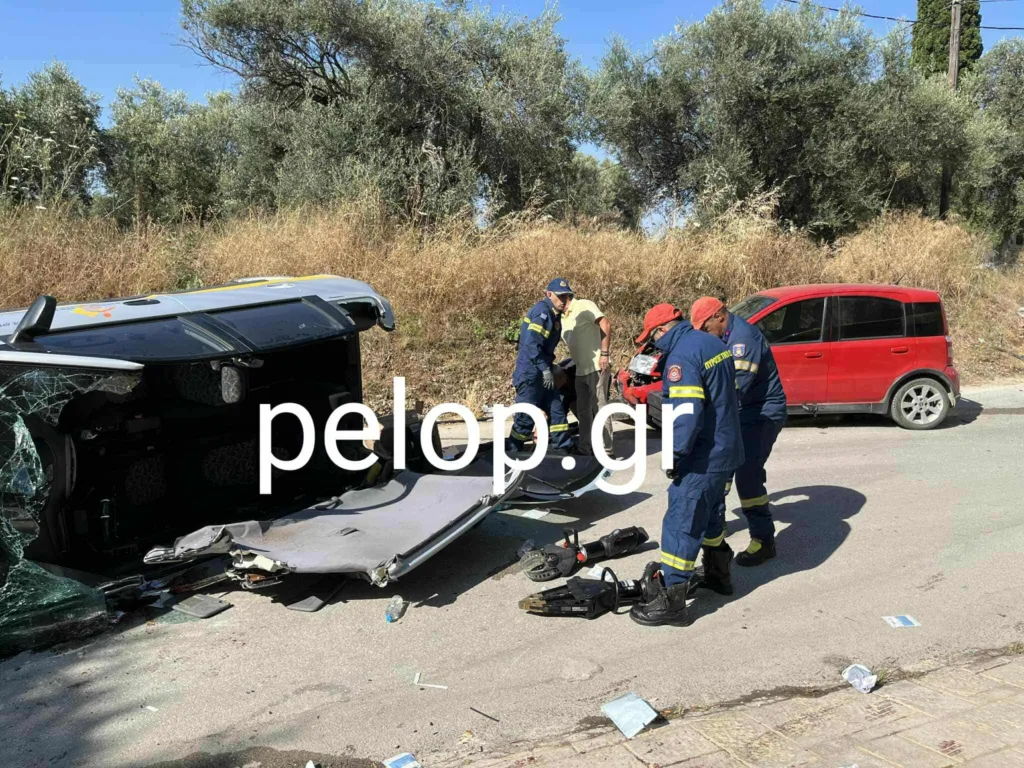 Κάτω Αχαΐα: Σοβαρό τροχαίο με εγκλωβισμό και τραυματισμό - «Παρών» ο Δήμαρχος ΦΩΤΟ