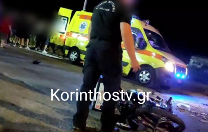 ΒΙΝΤΕΟ από το τροχαίο στο Βραχάτι με δυο νεκρούς μοτοσικλετιστές