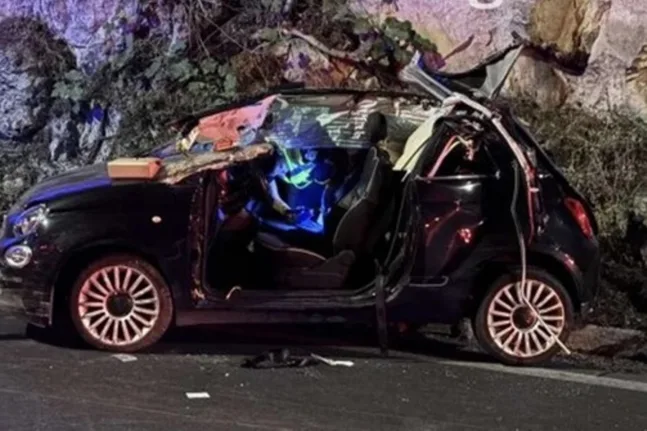 Θανατηφόρο τροχαίο στα Χανιά, μια νεκρή και μια σοβαρά τραυματίας ΦΩΤΟ
