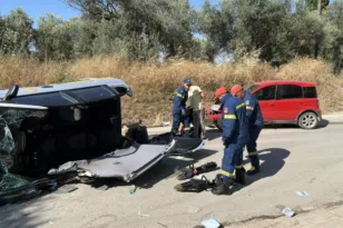 Γυναίκα «έχασε» τρία δάκτυλα σε τροχαίο με 63χρονο που οδηγούσε χωρίς δίπλωμα!