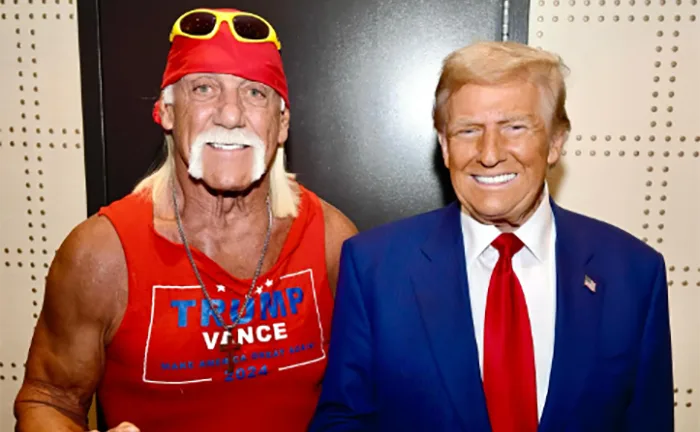 Το «αντίο» Τραμπ στον Hulk Hogan Το «αντίο» Τραμπ στον Hulk Hogan