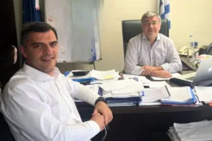 Συνάντηση Τσώκου με Γραφάκο: Ολοκληρώνονται μεγάλα έργα για το περιβάλλον στην Αχαΐα