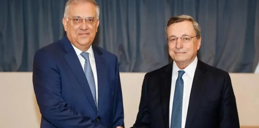 Συνάντηση Θεοδωρικάκου-Ντράγκι - Τι συζήτησαν