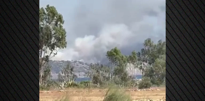 Λακωνία - Φωτιά στο Λάχι: Μήνυμα από το 112 για εκκένωση του Παλαιοκάστρου Λακωνία - Φωτιά στο Λάχι: Μήνυμα από το 112 για εκκένωση του Παλαιοκάστρου