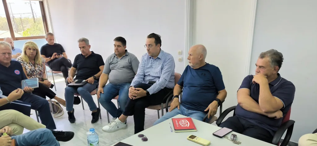 Σύσκεψη στη ΒΙΠΕ υπό τον Φαρμάκη - Οι ζημιές, τα μέτρα και η επόμενη μέρα ΦΩΤΟ