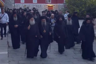 Ο Μητροπολίτης Πατρών Χρυσόστομος και φέτος στο Βατοπέδι – Σχέση πνευματική και αδελφική