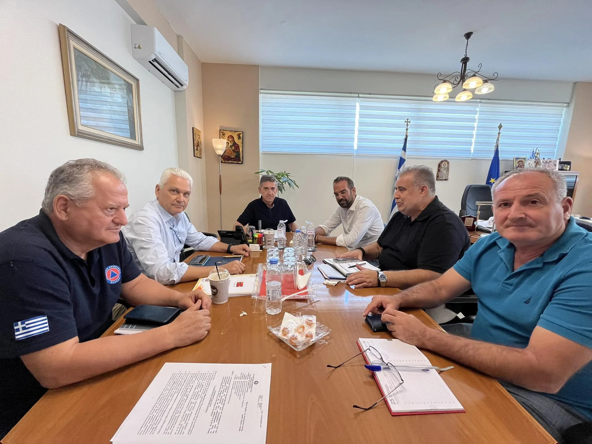Δυτική Αχαΐα: Σύσκεψη Φαρμάκη-Αλεξόπουλου για τον συντονισμός επιτροπών κρατικής αρωγής μετά τις πυρκαγιές