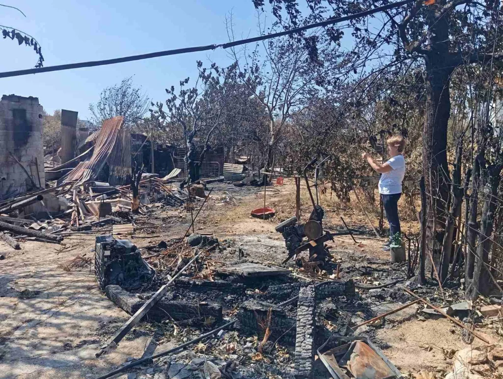 Φωτιά στη Δυτική Αχαΐα: Ολιστικό πρόγραμμα ανασυγκρότησης διεκδικεί ο Δήμος - Τι δήλωσε ο Αλεξόπουλος