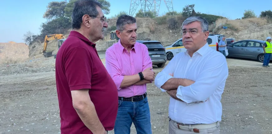 Πάτρα: Στον ΧΥΤΑ Ξερόλακκας ο γγ Αποβλήτων Μανώλης Γραφάκος - Τι συζήτησε με Πελετίδη και Αλεξόπουλο