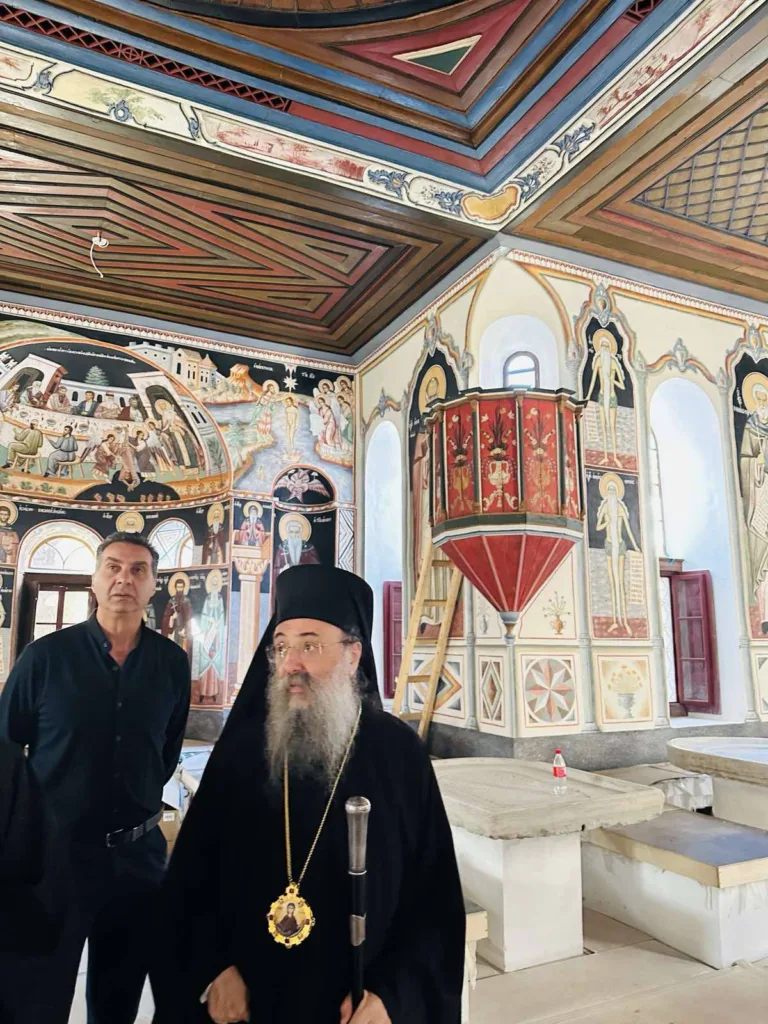Ο Μητροπολίτης Πατρών Χρυσόστομος και φέτος στο Βατοπέδι - Σχέση πνευματική και αδελφική
