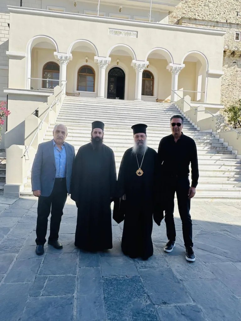 Ο Μητροπολίτης Πατρών Χρυσόστομος και φέτος στο Βατοπέδι - Σχέση πνευματική και αδελφική