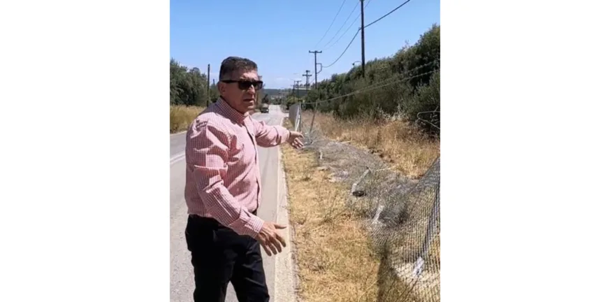 Σύγκρουση για φράχτη στη ΒΙΠΕ