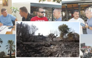 Οδοιπορικό της «Π» στα καμένα της Δυτικής Αχαΐας - «Να φυτρώσει ξανά η ελπίδα» ΦΩΤΟ