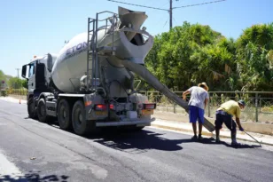 Δήμος Πατρέων: Ολοκληρώνεται η ασφαλτόστρωση της οδού Αχιλλέως στα Μποζαΐτικα ΦΩΤΟ